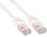 Фото #1 товара InLine Patch Cable SF/UTP Cat.5e white 0.3m