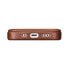 Фото #11 товара Skórzane etui iPhone 14 Plus z klapką magnetyczne MagSafe CE Oil Wax Premium Leather brązowy