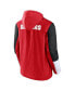 Men's Red, Black Wisconsin Badgers Game Day Ready Full-Zip Jacket