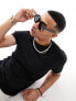 Spitfire cut ninety one square sunglasses in black