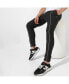 ფოტო #2 პროდუქტის Men's Contrast Piping Active wear Track pants