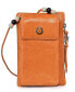 ფოტო #1 პროდუქტის Women's Genuine Leather Northwood Phone Carrier