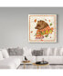 Фото #3 товара Fiona Stokes-Gilbert 'Fall Bear' Canvas Art - 18" x 18"