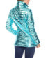 Фото #2 товара Women's Metallic Puffer Coat