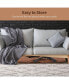 Фото #11 товара Кресло Lazy Sofa Costway 14-позиций регулируемой спинкой, подголовником и поясницей.