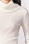 Wraparound collar top