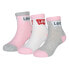 Фото #1 товара LEVI´S ® KIDS Batwing Half long socks 3 units