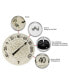 Фото #6 товара Round Wall Thermometer