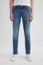 Фото #49 товара B8418 Pedro Slim Fit Dar Kalıp Jean Pantolon