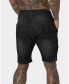 ფოტო #2 პროდუქტის Men's United Distressed Biker Shorts
