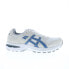 Фото #1 товара Asics GT-2 2000 1202A143-103 Mens White Suede Athletic Running Shoes 11