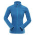 Толстовка женская Alpine Pro SIUSA full zip fleece Синий, S - фото #2