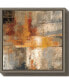 Silver and Amber Crop by Silvia Vassileva Canvas Framed Art