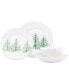 Фото #1 товара Lastra Holiday Four-Piece Place Setting