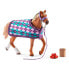 Фото #1 товара Фигурка Schleich SCHLEICH Horse Club 42360 English Thoroghbred With Blanket (Коневладелец Horse Club)