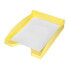 Фото #3 товара Q-CONNECT Plastic table tray opaque pastel yellow 240x70x340 mm