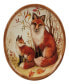 Pine Forest Set of 4 Canape Plate Square