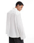 Фото #3 товара Sister Jane Unisex contrast bow shirt in ivory