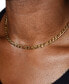 Фото #3 товара Classic Anti-Tarnish Figaro Chain Necklace