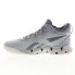 Фото #12 товара Reebok Zig Encore Mens Gray Synthetic Lace Up Lifestyle Sneakers Shoes