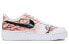 Фото #3 товара Кроссовки Nike Air Force 1 Low 7 С рисунками ручной работы Бело-розовые