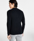 Фото #2 товара Men's Regular-Fit Ribbed-Knit 1/4-Zip Mock Neck Sweater, Created for Macy's