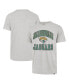 Фото #1 товара Men's Gray Distressed Jacksonville Jaguars Play Action Franklin T-shirt