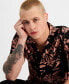 Фото #3 товара Men's Straight-Fit Printed Button-Down Shirt
