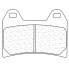 Фото #2 товара CL BRAKES 2539XBK5 Sintered Brake Pads