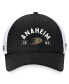 Фото #2 товара Men's Black/White Anaheim Ducks Free Kick Trucker Adjustable Hat