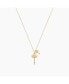 ფოტო #1 პროდუქტის Kailyn Double Key Pendant Necklace