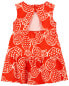 Baby Pineapple Sleeveless Dress NB