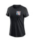 Women's Black Denver Broncos 2023 NFL Crucial Catch Sideline Tri-Blend T-shirt