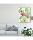 Фото #3 товара Melissa Wang Tropical Flamingo I Canvas Art - 15" x 20"