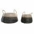 Фото #1 товара Набор корзин DKD Home Decor Натуральный Серый Морская трава (52 x 52 x 44 cm) (2 pcs)