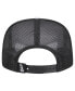 ფოტო #2 პროდუქტის Men's Black Chicago White Sox Checkmate Trucker 9FIFTY Snapback Hat