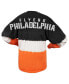 ფოტო #3 პროდუქტის Women's Black, Orange Philadelphia Flyers Ombre Long Sleeve T-shirt