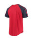 ფოტო #2 პროდუქტის Men's Red St. Louis Cardinals Button-Down Raglan Replica Jersey