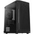 Фото #1 товара Aerocool Trinity Mini v1 Micro-ATX Gehäuse, Tempered Glass - schwarz