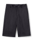 Men's School Uniform 11" Plain Front Blend Chino Shorts