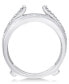 Фото #3 товара Diamond Enhancer Ring Guard (1 ct. t.w.) in 14k White Gold