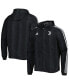 Фото #4 товара Men's Charcoal Juventus DNA Raglan Full-Zip Hoodie Windbreaker Jacket