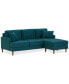 Фото #1 товара Jadison Fabric 2-Pc. Sectional with Reversible Chaise, Created for Macy's