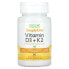 Vitamin D3 + K2, 60 Veggie Capsules