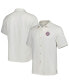 Фото #1 товара Men's White New York Mets Sport Tropic Isles Camp Button-Up Shirt