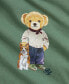 Baby Boys 2-Pc. Polo Bear Printed Long-Sleeve T-Shirt & Fleece Pants Set