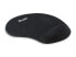 Фото #1 товара Equip Gel Mouse Pad - Black - Monochromatic - Fabric - Gel - Polyurethane - Wrist rest - Non-slip base