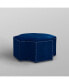 Фото #4 товара Fiorella Upholstered Octagon Cocktail Ottoman with Nailhead Trim