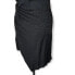 Фото #3 товара Cushnie 293532 Black Satin Leopard Print Dress, size 8