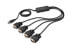 Фото #1 товара DIGITUS USB 2.0 to 4xRS232 Cable